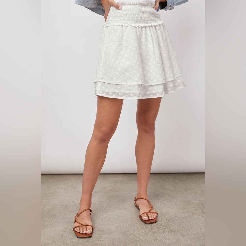 NWT Rails Addison Skirt with White Embroidered Da… - image 1